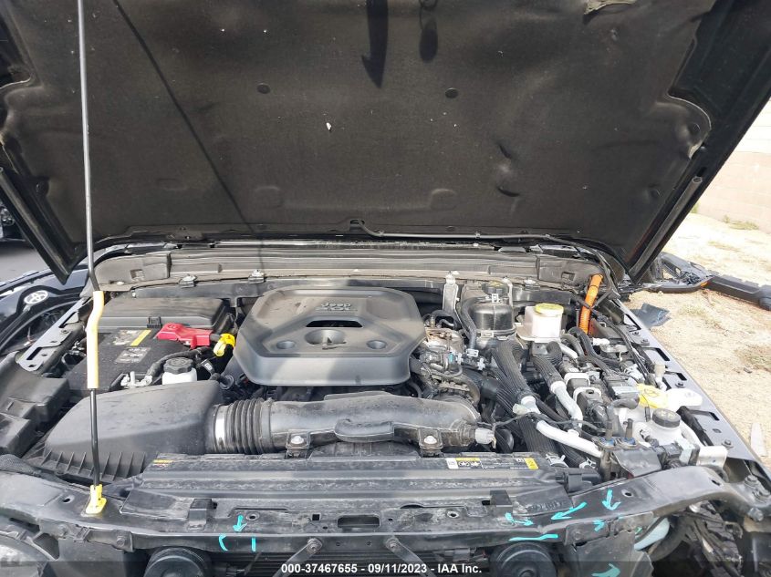 2022 JEEP WRANGLER 4XE UNLIMITED RUBICON 1C4JJXR68NW113622