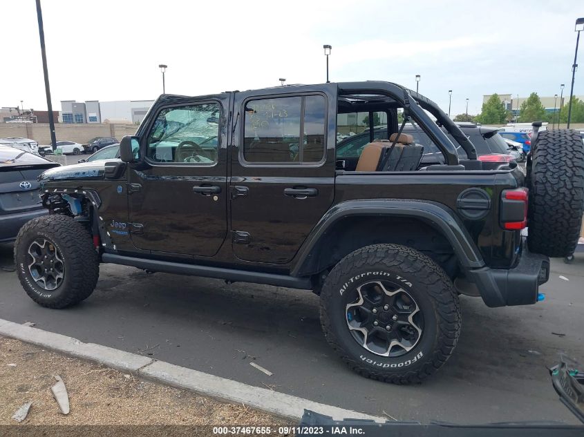 2022 JEEP WRANGLER 4XE UNLIMITED RUBICON 1C4JJXR68NW113622
