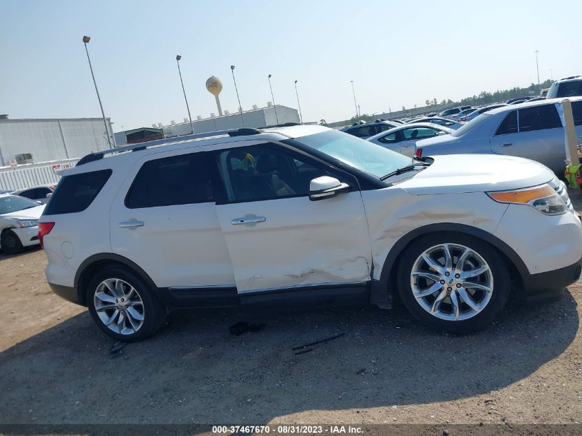 2014 FORD EXPLORER LIMITED - 1FM5K7F84EGC34870