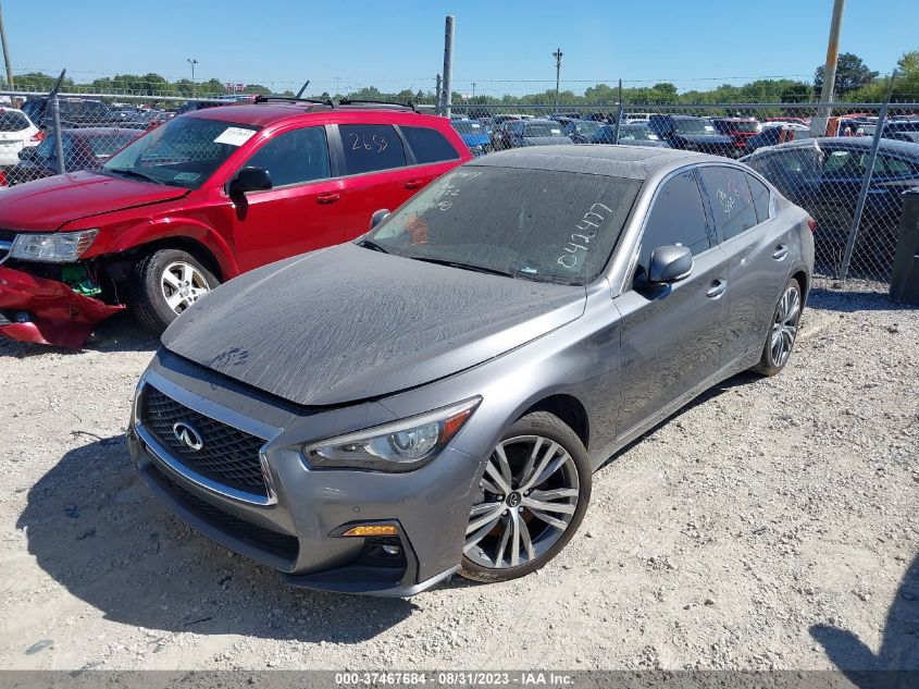 JN1EV7AR1LM251221 Infiniti Q50 3.0T SPORT 2