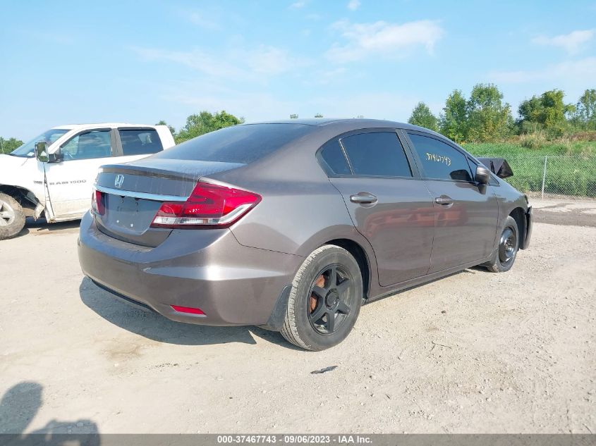 2014 HONDA CIVIC SEDAN LX - 2HGFB2F51EH546121