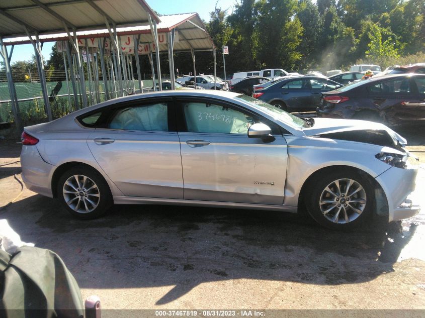 2017 FORD FUSION HYBRID SE - 3FA6P0LU2HR233142