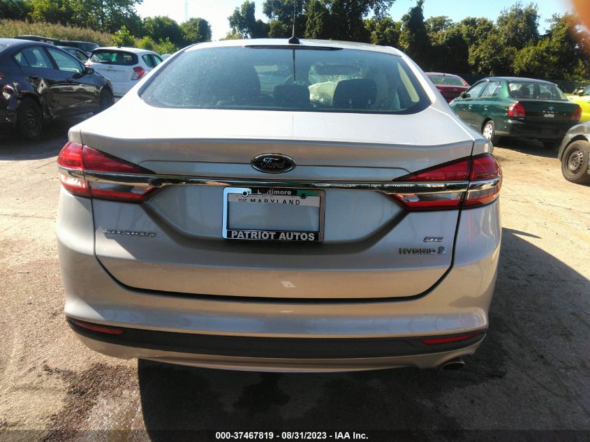 2017 FORD FUSION HYBRID SE - 3FA6P0LU2HR233142