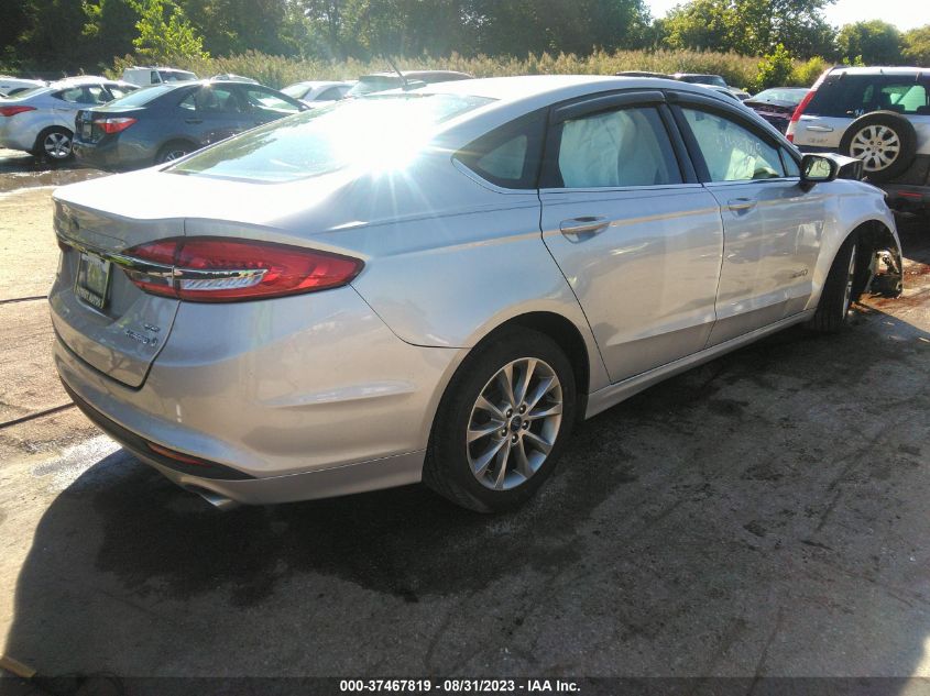 2017 FORD FUSION HYBRID SE - 3FA6P0LU2HR233142