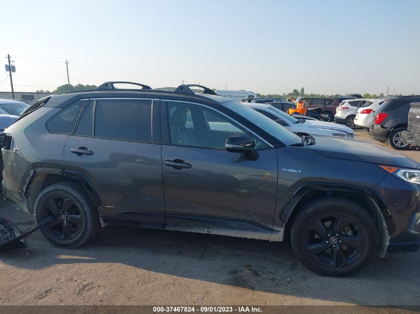 2019 TOYOTA RAV4 HYBRID XSE - JTMEWRFV9KJ021535