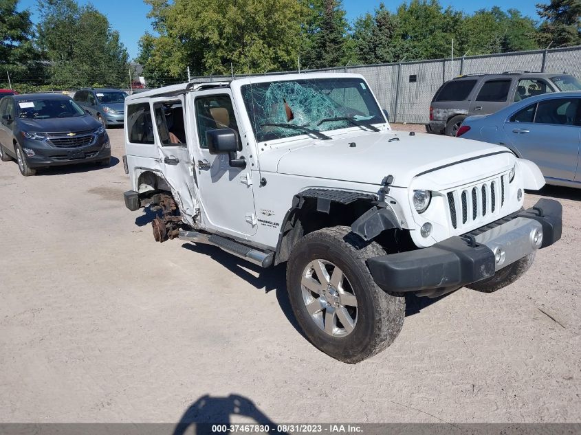 2017 JEEP WRANGLER UNLIMITED SAHARA - 1C4BJWEGXHL733214