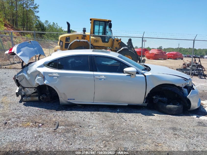 2013 LEXUS ES 300H HYBRID JTHBW1GGXD2023195