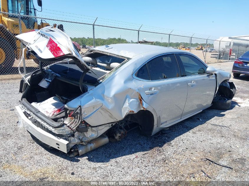 2013 LEXUS ES 300H HYBRID JTHBW1GGXD2023195