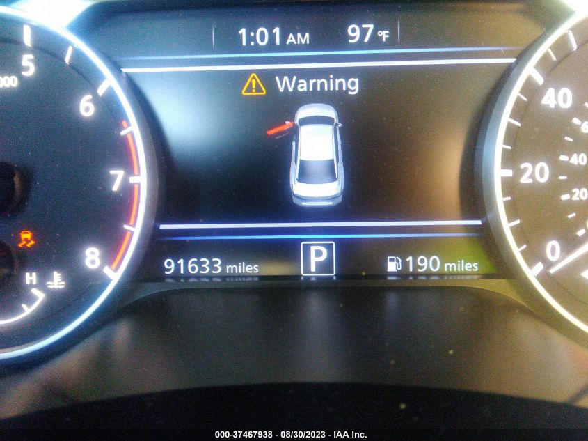 2019 NISSAN ALTIMA 2.5 SR - 1N4BL4CV1KC216929