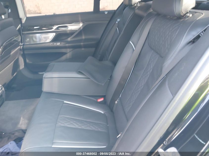2022 BMW 750I XDRIVE WBA7U2C09NCH70407