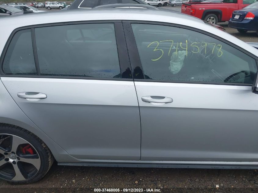 2017 VOLKSWAGEN GOLF GTI S/SE/AUTOBAHN/SPORT - 3VW4T7AU7HM040620