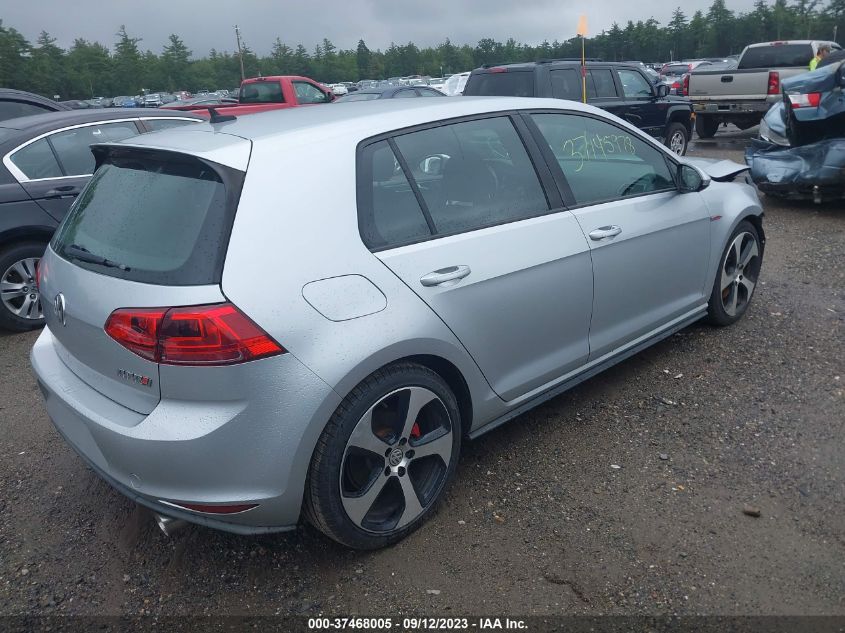 2017 VOLKSWAGEN GOLF GTI S/SE/AUTOBAHN/SPORT - 3VW4T7AU7HM040620