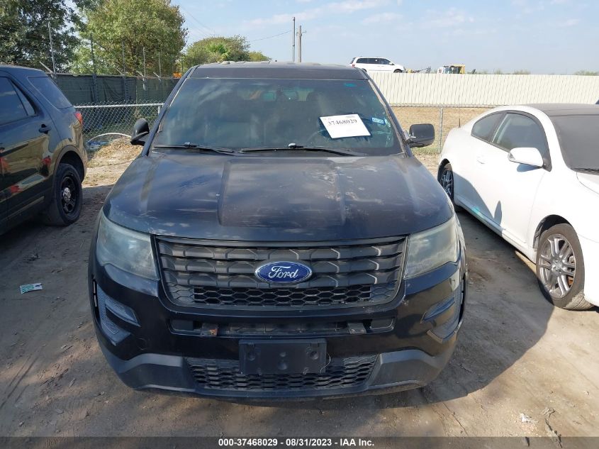 2017 FORD POLICE INTERCEPTOR - 1FM5K8AR6HGA36222