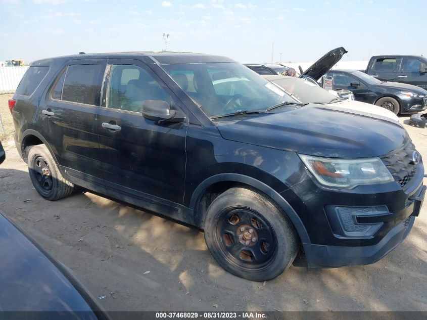 2017 FORD POLICE INTERCEPTOR - 1FM5K8AR6HGA36222