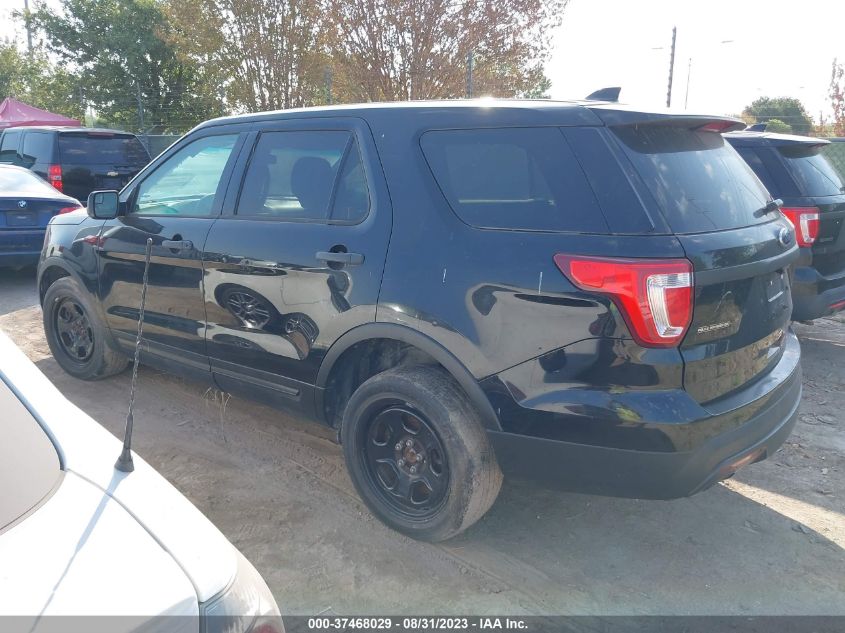 2017 FORD POLICE INTERCEPTOR - 1FM5K8AR6HGA36222