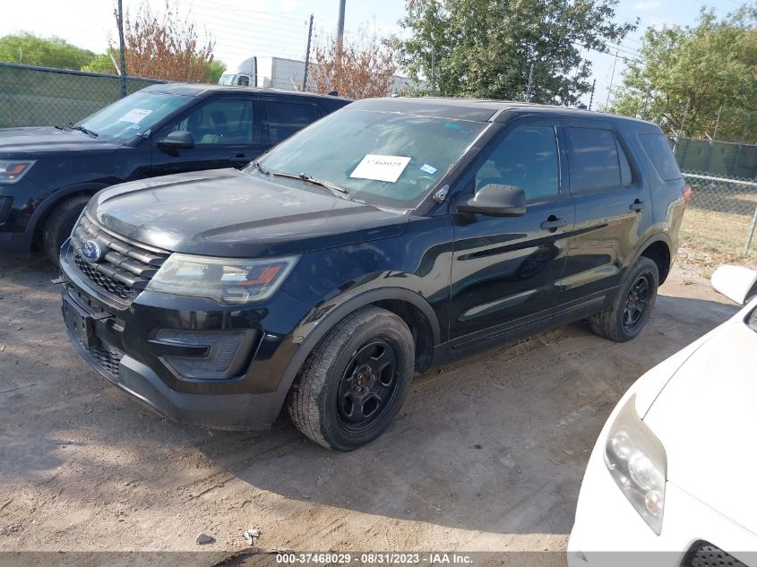 2017 FORD POLICE INTERCEPTOR - 1FM5K8AR6HGA36222