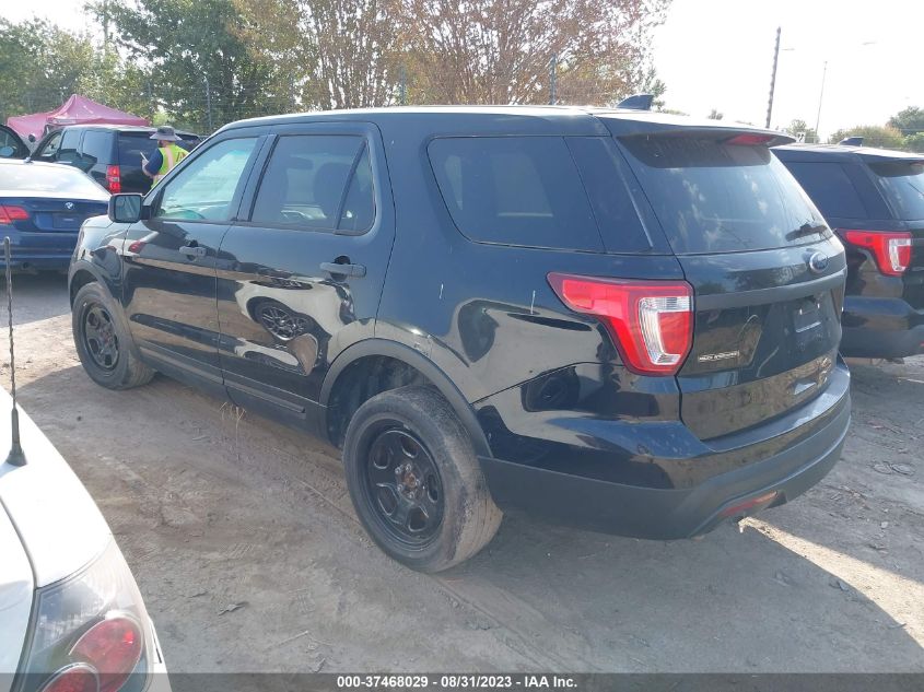 2017 FORD POLICE INTERCEPTOR - 1FM5K8AR6HGA36222