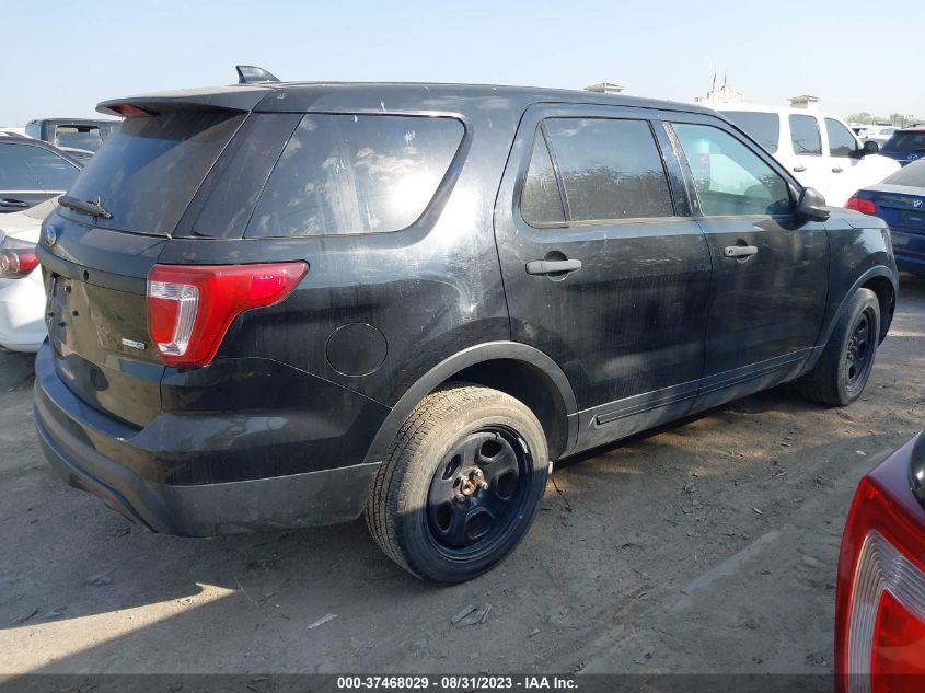 2017 FORD POLICE INTERCEPTOR - 1FM5K8AR6HGA36222