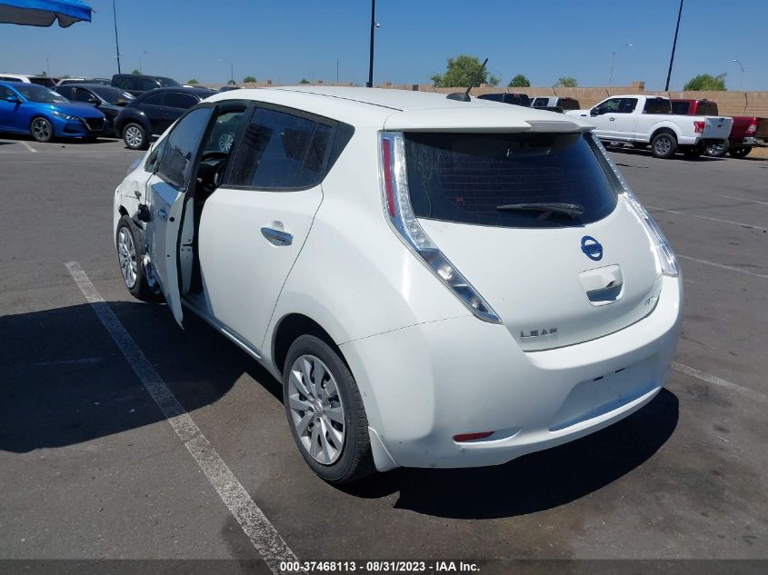 2015 NISSAN LEAF S - 1N4AZ0CP1FC306687
