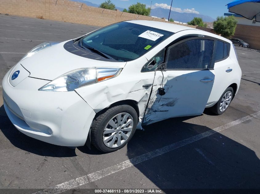 2015 NISSAN LEAF S - 1N4AZ0CP1FC306687
