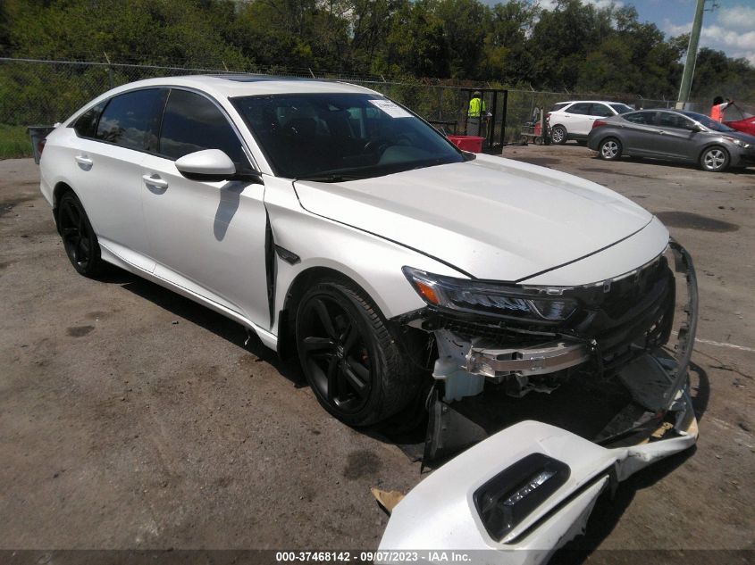 1HGCV2F36JA000464 HONDA ACCORD SEDAN SPORT 2.0T 2018