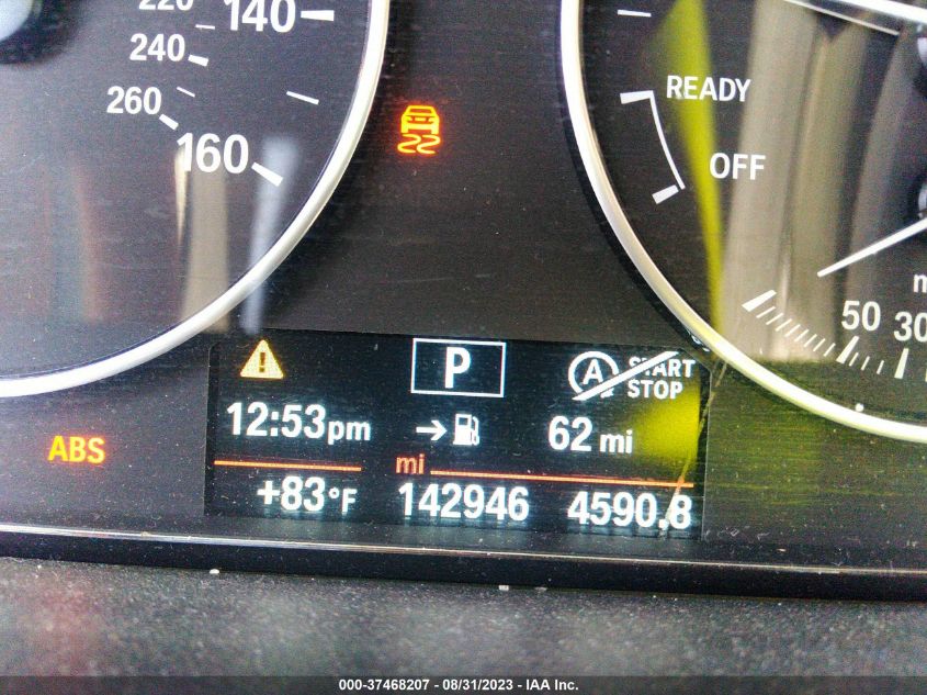 2014 BMW 3 SERIES 320I - WBA3B1C5XEK133653