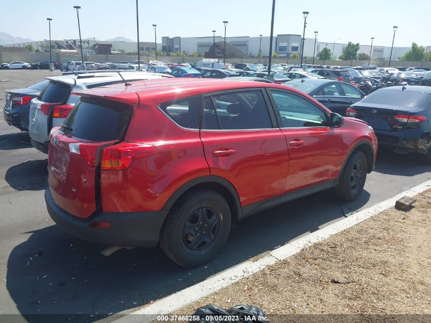 2015 TOYOTA RAV4 LE - 2T3ZFREV0FW179238
