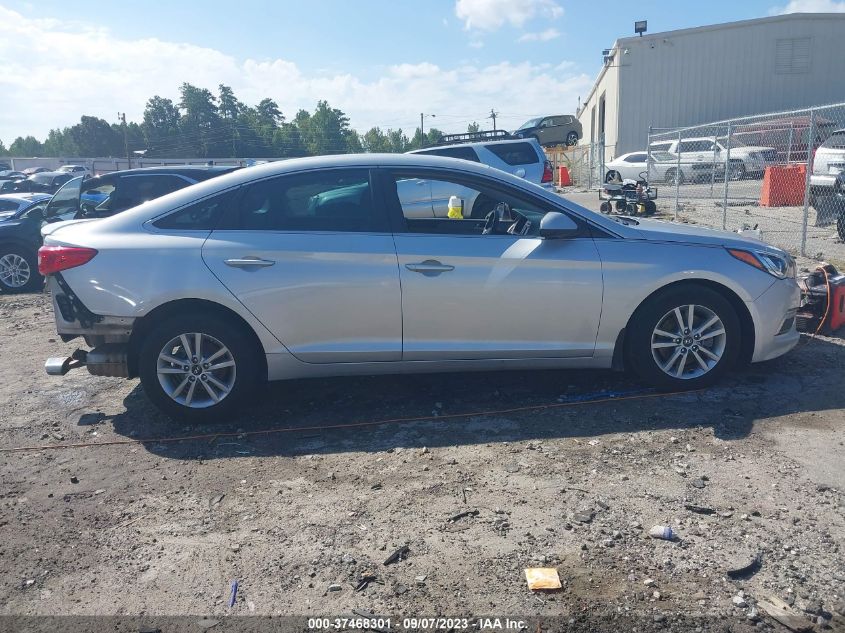 2015 HYUNDAI SONATA 2.4L SE - 5NPE24AF0FH203525