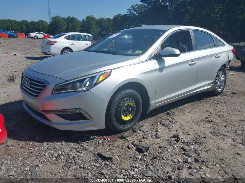 2015 HYUNDAI SONATA 2.4L SE - 5NPE24AF0FH203525