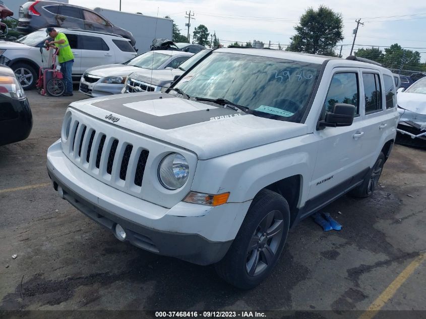2016 JEEP PATRIOT SPORT SE - 1C4NJPBAXGD763986