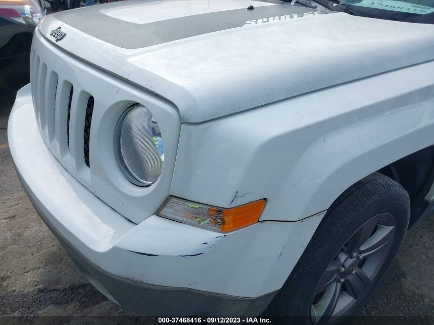 2016 JEEP PATRIOT SPORT SE - 1C4NJPBAXGD763986