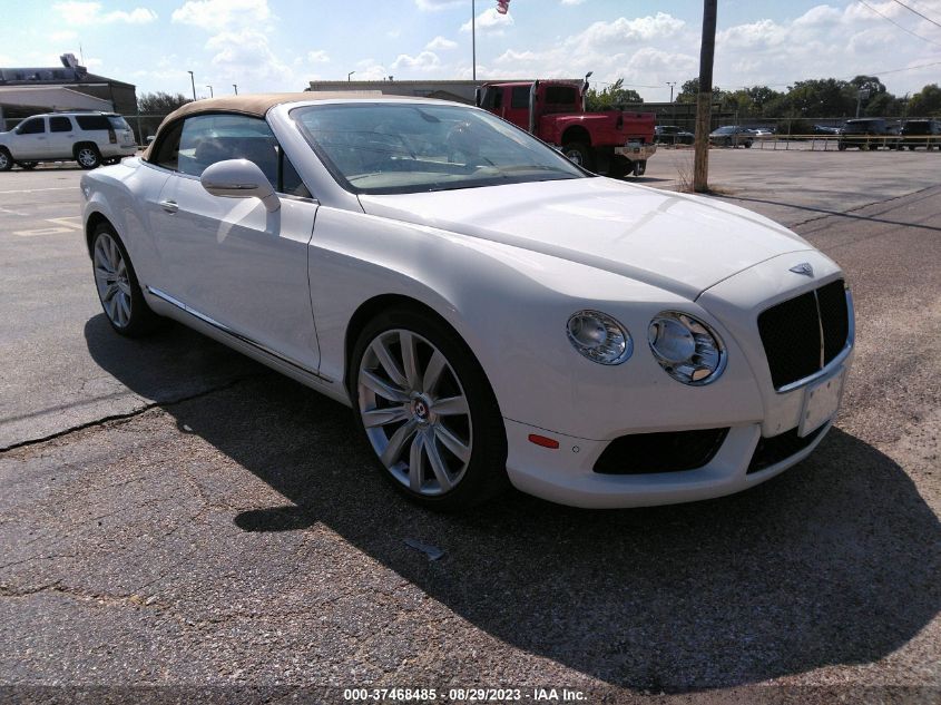 2013 BENTLEY CONTINENTAL GT V8 - SCBGT3ZA8DC080612