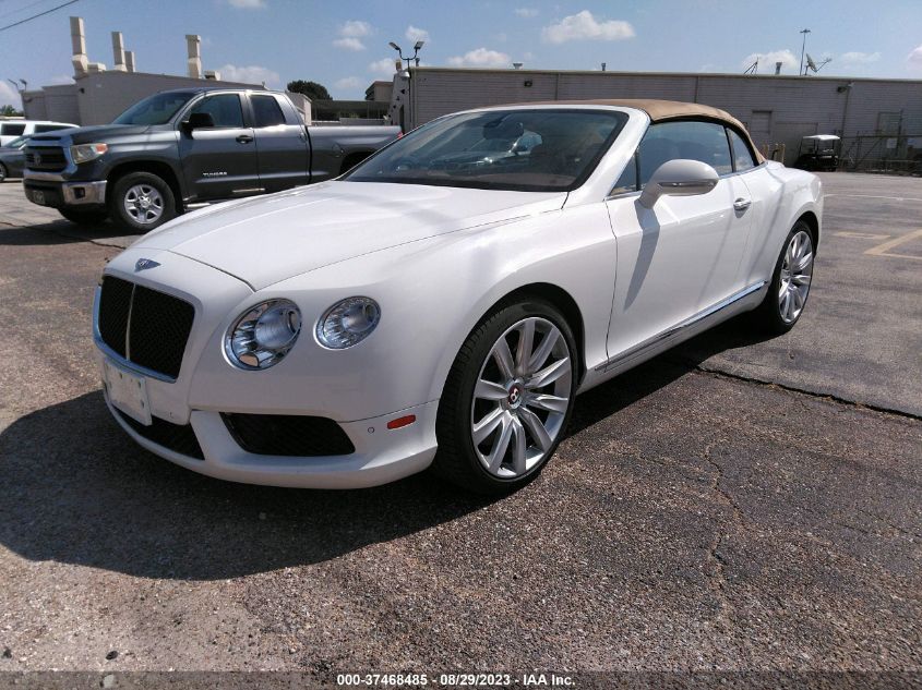 2013 BENTLEY CONTINENTAL GT V8 - SCBGT3ZA8DC080612