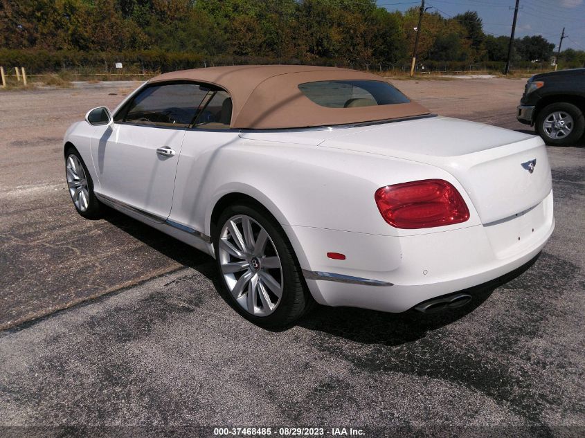 2013 BENTLEY CONTINENTAL GT V8 - SCBGT3ZA8DC080612