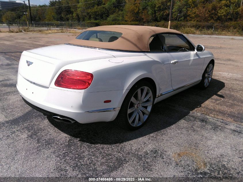 2013 BENTLEY CONTINENTAL GT V8 - SCBGT3ZA8DC080612