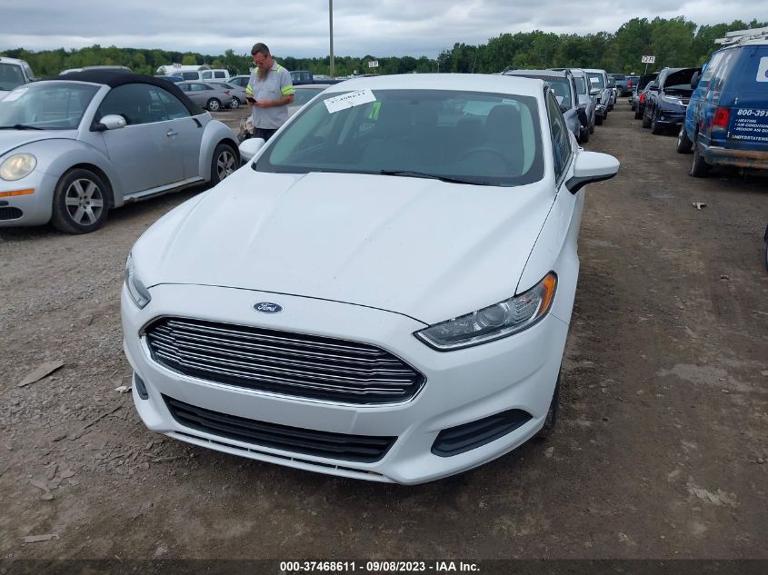 2016 FORD FUSION S - 1FA6P0G76G5115990