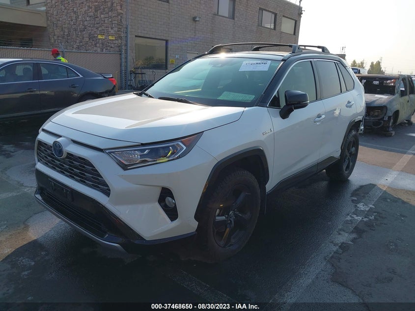 VIN JTMEWRFV4LJ043377 2020 TOYOTA RAV4 HYBRID XSE