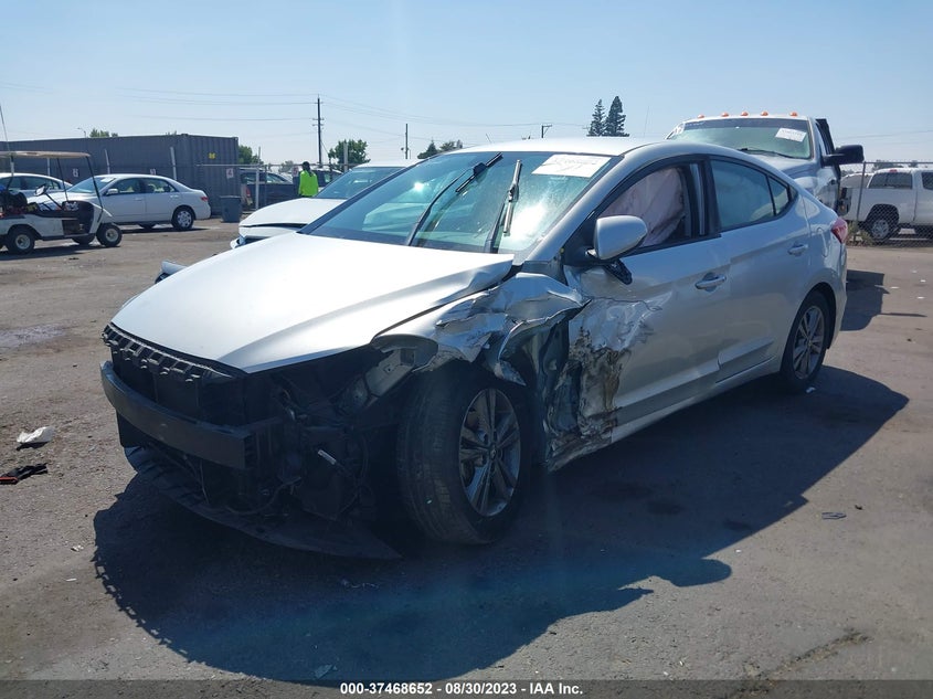 VIN 5NPD84LF0HH011824 2017 HYUNDAI ELANTRA SE