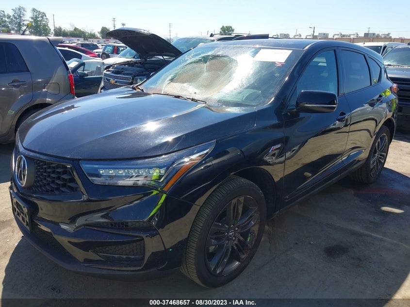 VIN 5J8TC2H60ML044885 2021 ACURA RDX W/A-SPEC PACKAGE