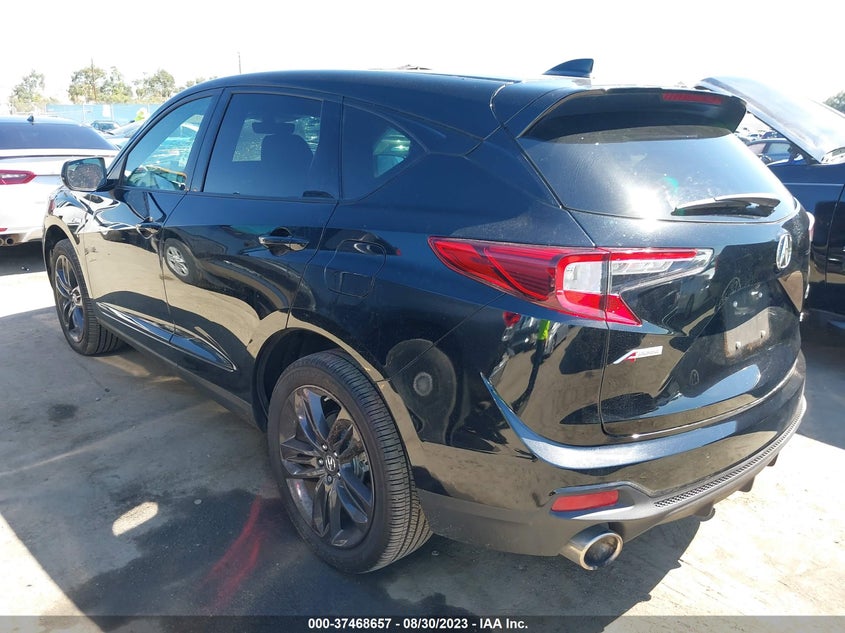 VIN 5J8TC2H60ML044885 2021 ACURA RDX W/A-SPEC PACKAGE