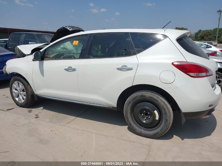 2014 NISSAN MURANO S - JN8AZ1MU9EW401990