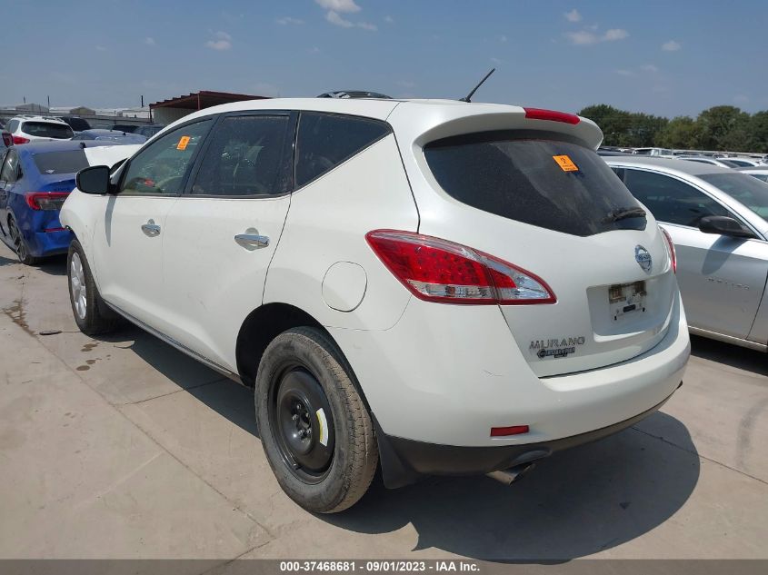 2014 NISSAN MURANO S - JN8AZ1MU9EW401990