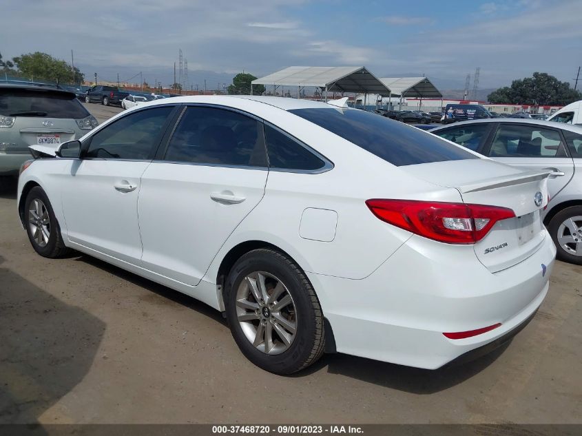 2017 HYUNDAI SONATA SE - 5NPE24AF4HH460352