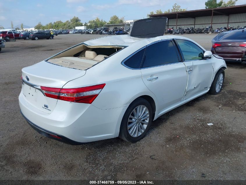 2013 TOYOTA AVALON HYBRID LIMITED 4T1BD1EBXDU012485