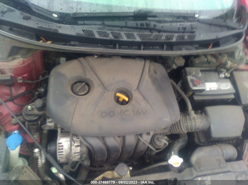 2013 HYUNDAI ELANTRA GLS PZEV - 5NPDH4AEXDH316719