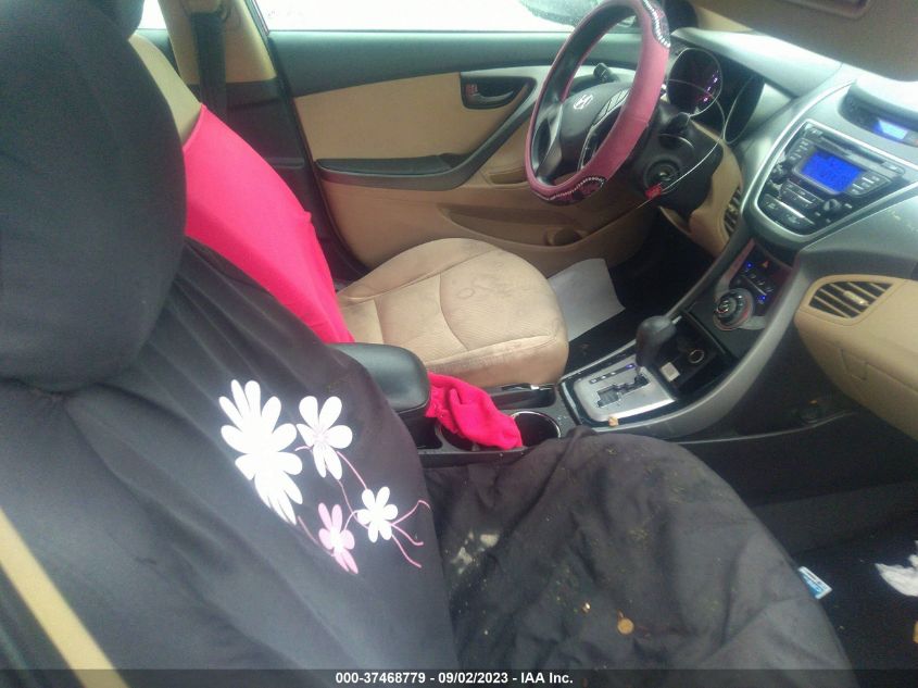 2013 HYUNDAI ELANTRA GLS PZEV - 5NPDH4AEXDH316719