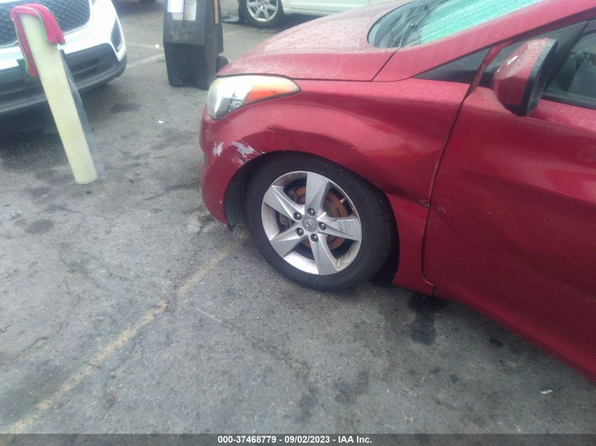 2013 HYUNDAI ELANTRA GLS PZEV - 5NPDH4AEXDH316719