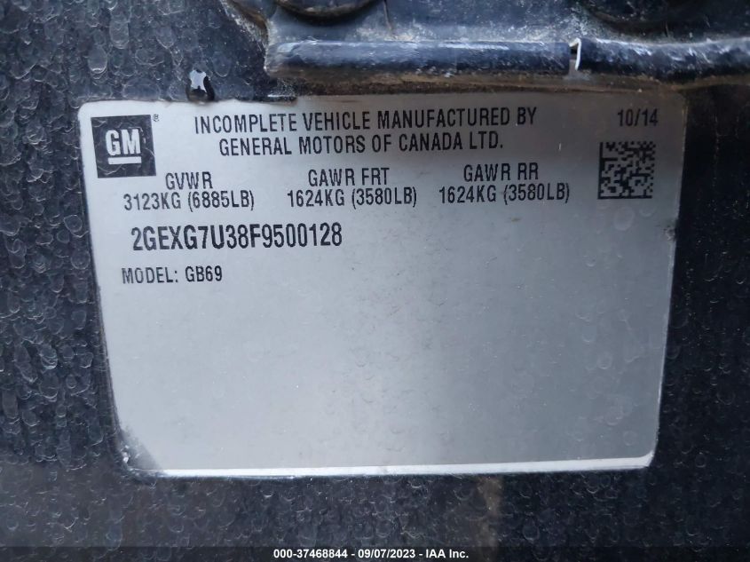 2015 CADILLAC XTS FUNERAL COACH - 2GEXG7U38F9500128