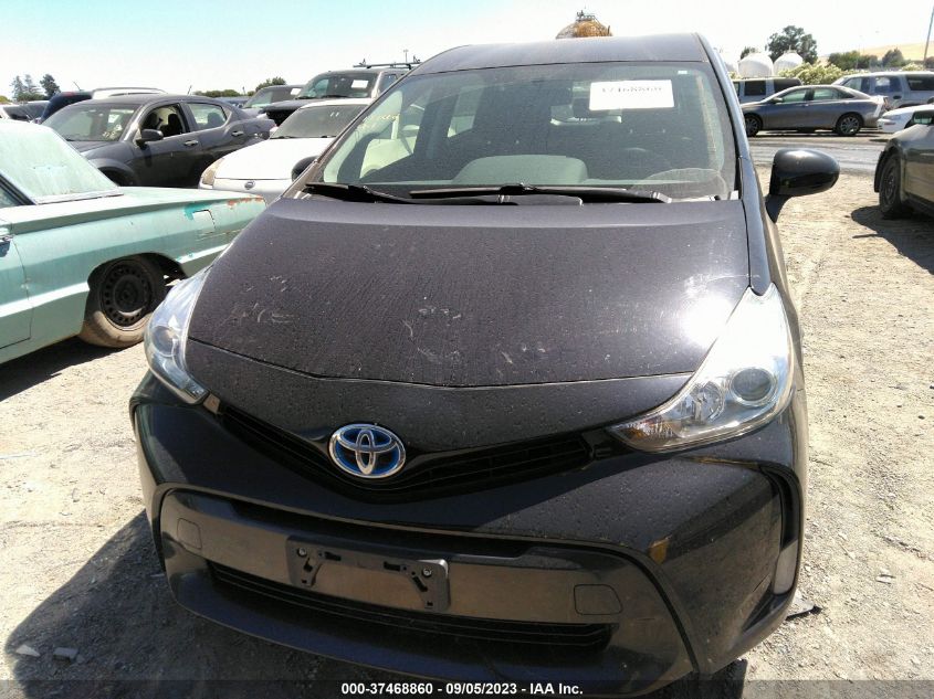 2015 TOYOTA PRIUS V TWO/FIVE/THREE/FOUR - JTDZN3EUXFJ028641
