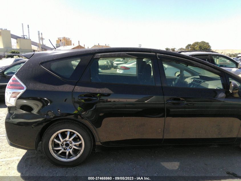 2015 TOYOTA PRIUS V TWO/FIVE/THREE/FOUR - JTDZN3EUXFJ028641